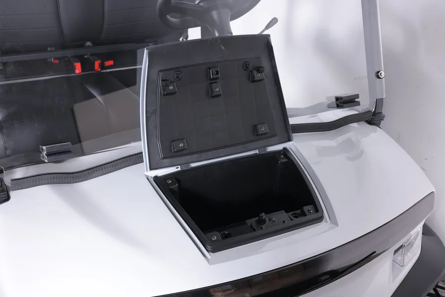 Vista lateral carro de golf eléctrico Denago Nomad XL