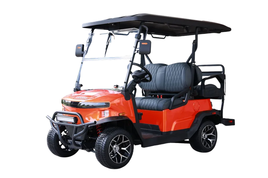 Carro de golf eléctrico Denago EV Nomad color Lava